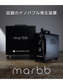 ペペ(PEPE)の写真/marbbのナノバブルで、髪と頭皮をすっきりリセット。素髪の美しさを引き出し、ワンランク上の仕上がりへ。