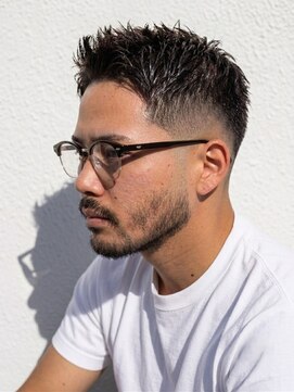 ワンワンオー バーバーショップ 長浜店(@110 BARBER SHOP) スパイキーショートスタイル