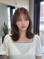 レス(Les.)&nbsp;くびれレイヤーカット/大人レイヤー/20代30代40代白髪ぼかし