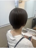 ショート×縮毛矯正