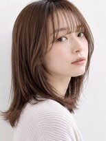 シンカ 湘南江ノ島 鵠沼(shinka) シースルーバング×外ハネくびれミディ