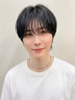 アース 東戸塚店(HAIR & MAKE EARTH)&nbsp;韓国風ナチュラルセンターパート×シースルーマッシュ