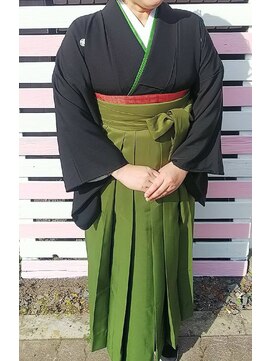 ハナココ 水戸店(hana Coco) 袴着付けヘアセット☆卒園式 卒業式 和装 学校行事 水戸 大工町
