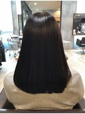 センターパート/髪質改善/トリートメント/簡単ヘアスタイリング