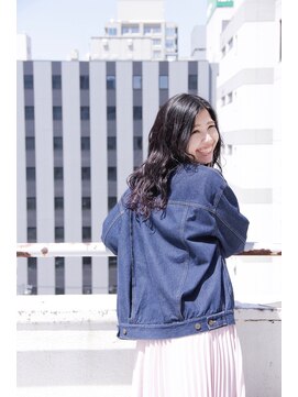 ヘアメイク マルナ 大通店(HAIR MAKE MALUNA) 【MALUNAカラーリスト 神】air touch × purple