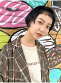 【心斎橋/あきら】 髪質改善ストレートでコンパクトミニボブ
