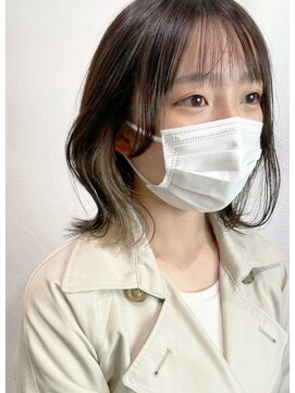 レクタ(recta) 【美容室 京都 伏見 recta】外ハネWhiteブリーチでドキッ☆