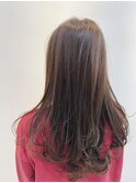 透明感カラー/大人ロング/ゆるふわ巻き