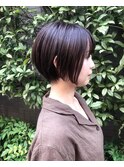 丸みショートボブ