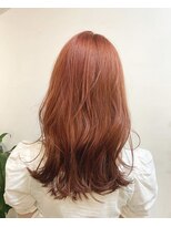 クラク 笹塚店(KURAKU) サーモンピンク / ふんわりレイヤー / 20代30代