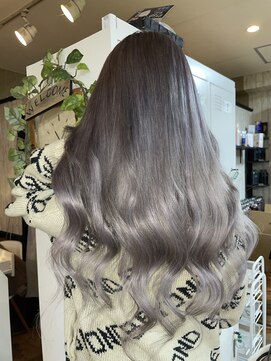 アンク クロス 関内店 ホワイトラベンダーグレー【ＡＯＩ】