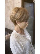 プラグ ヘアーデザイン 老司店(PLUG hair design)&nbsp;ハイトーンショート