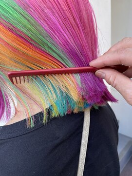 サロンドミルク 新百合ヶ丘店(salon de MiLK) ＊ハイライトポイントカラーインナーカラーベージュ新百合ヶ丘