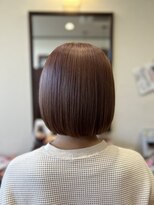 ヘアモード 美結(hair-mode)&nbsp;まとまり◎/甘すぎないハイトーンボブ/ピンクベージュ