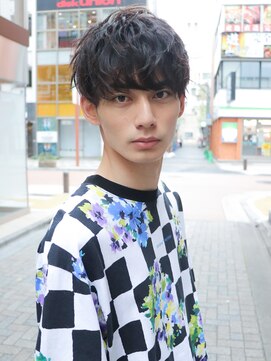 アイティーバイアルバム 藤沢店(IT by ALBUM) エアーマッシュ_ハイライト波巻き束感ショート_39120