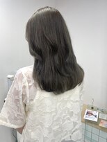 ヘアー アイス カンナ(HAIR ICI Canna) 【Mayuno】大人可愛い大人くすみカラーアッシュグレーベージュ