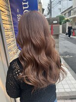 ブリング バイ スノードロップ 吉祥寺(BRING by Snowdrop)&nbsp;前髪/マチルダボブ/ピンクベージュ/インナーグレージュ/吉祥寺