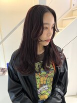 ヒカリスナカザキアンド(HIKARIS nakazaki &)&nbsp;ボルドーカラーとお顔周りのデザイン