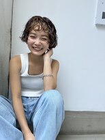 ラグ(log) くるくるパーマ×ミニボブ!