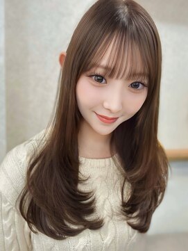 クム(kumu) 【kumu】 ロングレイヤー/顔周りカット/栄/名古屋