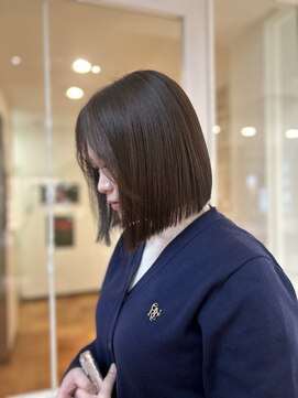 シエル 難波店(CIEL) ココアベージュ×タッセルボブ#Kotona