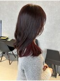インナーカラー/イヤリングカラー