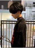 黒髪センターパート 【メンズサロンZina 天神】
