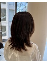 アンベリールフルー(EMBELLIR fleur) マッシュウルフレイヤー×大人セミロング