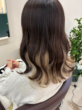 ナンバー ジェミカ 札幌(N° jemica) バランスインナーカラー