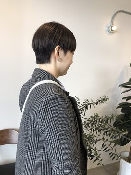 サイン(sain.) マッシュショート/バームスタイリング