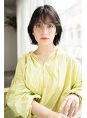 クシャッとうざバングが可愛い。外ハネボブスタイル・・・KAYO