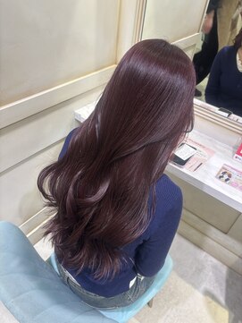 アソビ 表参道(ASOBI) 前髪/ピンクブラウン/ピンクベージュ/チェリーピンク/表参道