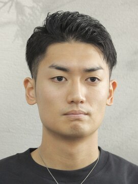 ミッドシー(mid-c) メンズカット［ツーブロック/短髪/ビジネススタイル」