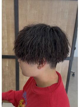 エッジ(EDGE) 大分メンズ刈り上げマッシュツイストスパイラルパーマスタイル