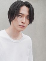 レジュアル(RESSUAL)&nbsp;かき上げ　ニュアンスパーマ　センターパート