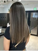 contrast balayage