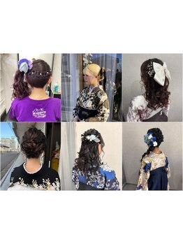 【都賀駅徒歩5分】着付け・ヘアセット・メイクをトータルでお任せ♪プロの着付けで思い出に残る一日を…