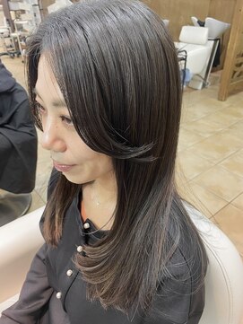 ビーチ 大宮店(Beach) 【アレンジ可能】やわらか酸熱ストレート