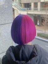 ゴリラビスケッツ(GORILLA BISCUITS)&nbsp;原色ツートンカラー/ケアブリーチ/ダブルカラー