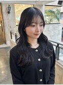 似合わせカット/大人ガーリー/レイヤーカット/ダークアッシュ