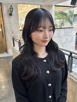 ラグーン 原宿 表参道(LAGOON)&nbsp;似合わせカット/大人ガーリー/レイヤーカット/ダークアッシュ