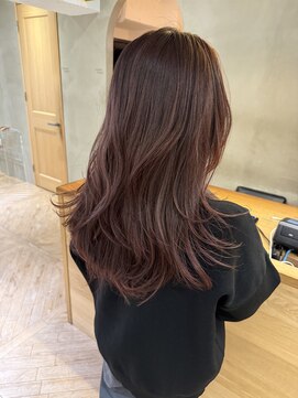 ローレン(LOREN) 透明感髪質改善ベージュダブルカラーミルクティーグレージュ