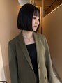クラッチ 梅田茶屋町店(CLUTCH) 艶髪カラー&切りっぱなしボブ