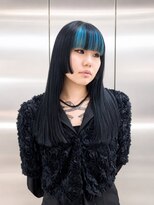 ユイマァル 岡山店(YUIMARL)&nbsp;デザインカラーインナーカラーステップカットブリーチデザイン