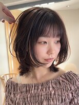 オリ 仙台(Oli)&nbsp;ダークパープル/ナチュラルショート/ミルクブラウン/夏/仙台