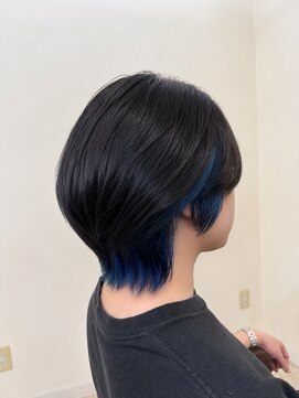 ヘアアンドネイル シーソー(Hair&Nail Seesaw) ウルフカット×インナーカラー