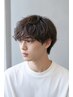 【メンズ◆人気No 2】再現性カット+眉カット+極上ヘッドスパ￥9500→￥6900