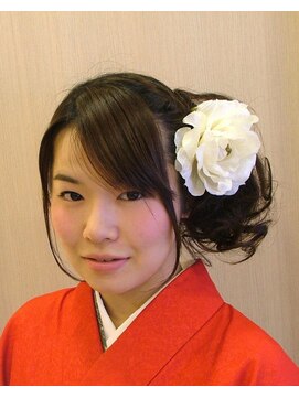 ファルコヘア 立川店(FALCO hair) 編みこみサイドアップ