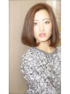 アンヘアー アリーズ(UN hair Ally's) ストレートワンカールボブ♪
