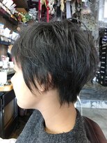 オーバーキャプテンネイキッド(OVER CAPTAIN NAKED) アシンメトリー*ショートボブ